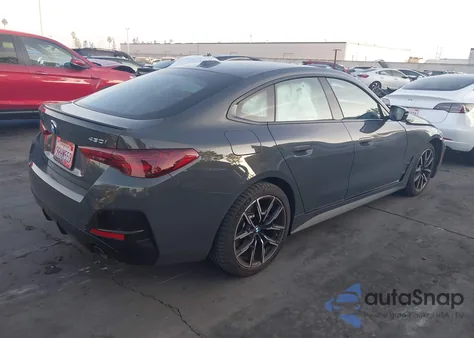 2025 BMW 430I Gran Coupe из США, поврежденный, VIN WBA23FB04SFU11060